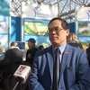 Ông Nguyễn Quốc Hưng trả lời phỏng vấn. (Ảnh: Duy Trinh/Vietnam+)