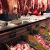 Một quầy bán thịt lợn ở Trung Quốc. (Nguồn: cnn.com)