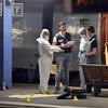 Hiện trường vụ xả súng trên tàu Thalys. (Nguồn: AFP/TTXVN)