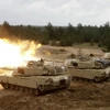 Một cuộc tập trận của NATO tại Latvia năm 2016. (Nguồn: EPA/TTXVN )
