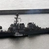 Tàu khu trục USS Wayne E. Meyer lớp Arleigh Burke của Mỹ. (Ảnh minh họa. Nguồn: YONHAP/TTXVN)