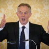 Cựu Thủ tướng Anh Tony Blair tại cuộc họp báo ở London ngày 6/7/2016. (Nguồn: AFP/TTXVN)