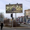Một đường phố ở Donetsk. (Nguồn: AFP/TTXVN)