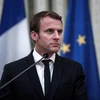 Tổng thống Pháp Emmanuel Macron phát biểu tại Athens ngày 7/9. (Nguồn: AFP/TTXVN)