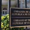 Đại sứ quán Cuba tại Washington D.C., Mỹ ngày 3/10. (Nguồn: THX/TTXVN)