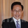 Cựu Tổng thống Hàn Quốc Lee Myung-bak. (Ảnh: AFP/TTXVN)