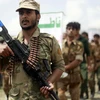 Các tay súng Houthi tại Sanaa, Yemen. (Nguồn: AFP/TTXVN)
