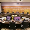 Bế mạc Hội nghị các Nhà lãnh đạo Kinh tế APEC lần thứ 25. (Ảnh: TTXVN)