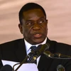 Ông Emmerson Mnangagwa tại một sự kiện ở Harare, Zimbabwe ngày 7/1. (Nguồn: AFP/TTXVN)