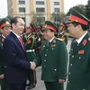 [Video] Chủ tịch nước Trần Đại Quang thăm và làm việc với Quân khu I