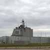 Hệ thống phòng thủ tên lửa Aegis của Mỹ được triển khai tại căn cứ quân sự ở Deveselu, Romania. (Nguồn: AFP/TTXVN)