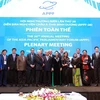 Chủ tịch Quốc hội Việt Nam Nguyễn Thị Kim Ngân, Chủ tịch APPF-26, và các đại biểu. (Ảnh: An Đăng/TTXVN)