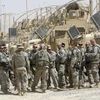 Binh sỹ Mỹ làm nhiệm vụ tại Baghdad, Iraq năm 2009. (Nguồn: AFP/TTXVN)