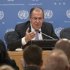 Ngoại trưởng Sergei Lavrov. (Nguồn: AFP/TTXVN)