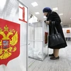Cử tri Nga bỏ phiếu. Ảnh minh họa. (Nguồn: EPA/TTXVN)