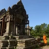 Đền Preah Vihear gần biên giới Campuchia-Thái Lan. (Nguồn: AFP/TTXVN)