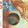 Tờ tiền mệnh giá 10 franc Thụy Sĩ. (Nguồn: Quartz/TTXVN)