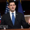 Chủ tịch Hạ viện Mỹ Paul Ryan. (Nguồn: AFP/TTXVN)