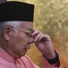 Cựu Thủ tướng Malaysia Najib Razak tại cuộc họp của đảng UMNO ở Kuala Lumpur ngày 11/5. (Nguồn: EPA/TTXVN)