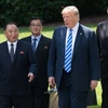 [Photo] Tổng thống Mỹ tiếp Phó Chủ tịch Đảng Lao động Triều Tiên
