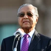  Tân Thủ tướng Malaysia Mahathir Mohamad phát biểu tại cuộc họp ở Putrajaya, Malaysia. (Nguồn: THX/TTXVN)