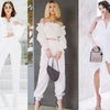 White-on-white: Từ khóa hot nhất tuần chinh phục quý cô thời trang