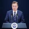 Tổng thống Moon Jae-in. (Nguồn: THX/TTXVN)