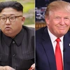 Nhà lãnh đạo Triều Tiên Kim Jong-un và Tổng thống Mỹ Donald Trump. (Nguồn: AP)