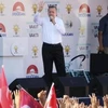 Tổng thống Recep Tayyip Erdogan vận động tranh cử tại Yalova, ngày 14/6. (Nguồn: Kyodo/TTXVN)