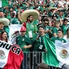 Cổ động viên Mexico sau khi đội nhà giành chiến thắng trước đội tuyển Đức với tỷ số 1-0. (Nguồn: THX/TTXVN)