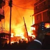 Hình ảnh vụ cháy. (Nguồn: nation.co.ke)