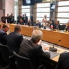 Các nhà lãnh đạo EU tại cuộc họp trong khuôn khổ Hội nghị thượng đỉnh EU diễn ra ở Brussels (Bỉ) ngày 28/6. (Nguồn: AFP/TTXVN)