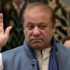 Cựu Thủ tướng Pakistan Nawaz Sharif tại Islamabad ngày 29/5. (Ảnh: AFP/TTXVN)