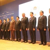 Chánh án các nước ASEAN tại Lễ khai trương. (Ảnh: Xuân Vịnh/TTXVN)