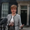 Thủ hiến vùng Scotland Nicola Sturgeon. (Nguồn: AFP/TTXVN)