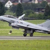 Máy bay chiến đấu Typhoon. (Nguồn: EPA/TTXVN)