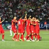 Đội tuyển bóng đá Việt Nam. (Ảnh: Chanh Đa/TTXVN)