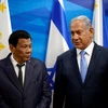 Thủ tướng Israel Benjamin Netanyahu và Tổng thống Philippines Rodrigo Duterte. (Nguồn: Reuters)