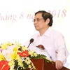 Ông Phạm Minh Chính, Ủy viên Bộ Chính trị, Bí thư Trung ương Đảng, Trưởng Ban Tổ chức Trung ương. (Ảnh: Phương Hoa/TTXVN)