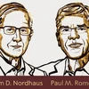 William D.Nordhaus và Paul M.Romer. (Nguồn: dw.com)