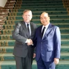  Thủ tướng Nguyễn Xuân Phúc gặp Chủ tịch Hạ viện Bỉ Siegfried Bracke. Ảnh: Thống Nhất –TTXVN