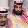 Thái tử Saudi Arabia Mohammed bin Salman (phải). (Ảnh: AFP/TTXVN)