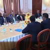 Quang cảnh cuộc gặp giữa hai bên. (Nguồn: africanews.com)
