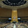 Một phiên họp của Đại Hội đồng Liên hợp quốc ở New York, Mỹ. (Ảnh: THX/TTXVN)
