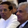 Tổng thống Sri Lanka Maithripala Sirisena (trái). (Ảnh: AFP/TTXVN)