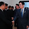 Phó Thủ tướng Triều Tiên Ri Ryong-nam (trái) ngày 19/9/2018. (Ảnh: Yonhap/TTXVN)