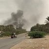 Các lực lượng ủng hộ Chính phủ Yemen trong chiến dịch truy quét phiến quân Houthi tại Hodeida ngày 19/6/2018. (Ảnh: AFP/TTXVN)