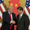 Tổng thống Mỹ Donald Trump và Chủ tịch Trung Quốc Tập Cận Bình. (Nguồn: AP)
