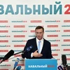  Thủ lĩnh phe đối lập Nga Alexey Navalny phát biểu tại Moskva ngày 24/12/2017. (Nguồn: AFP/TTXVN)