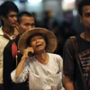 Người dân Thái Lan tại Bangkok. (Nguồn: AFP/TTXVN)